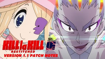 Kill la Kill IF: Restitched Version 1.1 Patch Notes