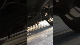 Cold start with the Muffler Delete. axle back flange was leaking before so I fixed it. :) #msp