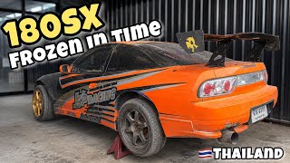 Unreal 2000s Spec 180sx Found In Thailand! Ex Drift Car