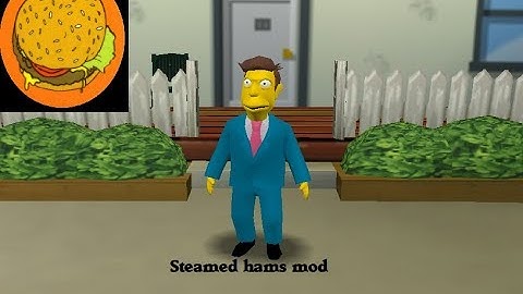 The Simpsons Hit And Run - Steamed Hams Mod