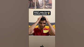 DON’T make this UX portfolio mistake 🤦‍♂️ #uxportfolio #uxdesign