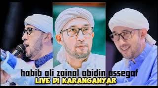 LIVE KARANGANYAR BERSHOLAWAT BERSAMA HABIB ALI ZAINAL ABIDIN ASSEGAF DAN MAJELIS AZ ZAHIR