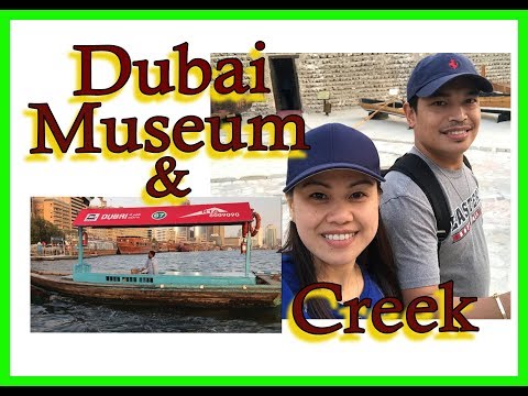 #Dubai Museum & Creek #Abra boat#Dubai Creek#Wooden Boat