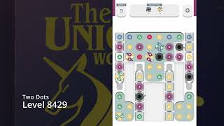 Two Dots Level 8429 Gameplay (no boosters used) ⭐️⭐️⭐️ screenshot 4