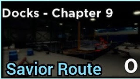 PIGGY: Book 2, Chapter 9, Docks. [SAVIOR ROUTE] Solo Escape. (Mobile)