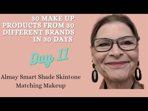Mature Skin Makeup Challenge! Day 11~Almay Smart Shade Skintone Matching Foundation Makeup