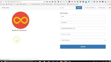 Web development tutorial - recruitment portal - 29 RawPHP CLI generate views
