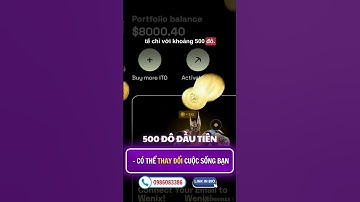 500 đô đầu tiên – có thể thay đổi cuộc sống bạn #500 #wefi #ito #wfi #crypto #bitcoin #taichinh #fyp