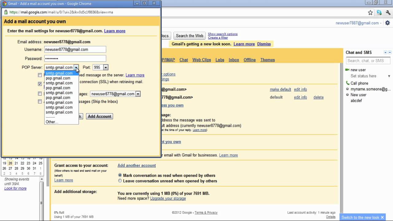 How To Retrieve Messages From Multiple Email Accounts In Gmail YouTube