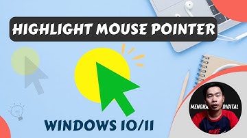 How To Highlight Mouse Pointer in Windows 10