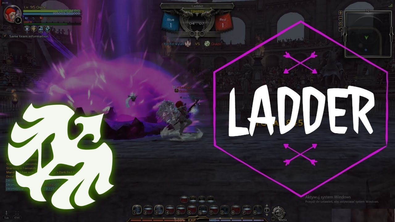 Dragon Nest EU PVP: Artillery vs Ladder Lv. 95