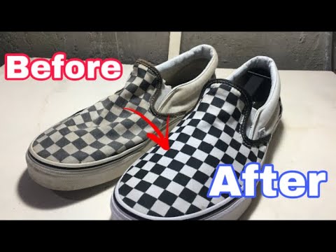 Custom Abstract Vans Checkerboard Time Lapse - YouTube