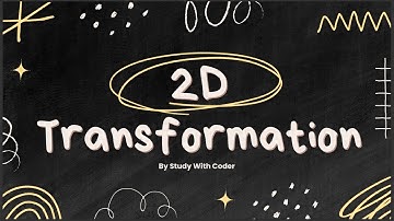 What is 2D Scaling Explained in English l Computer Graphics Course