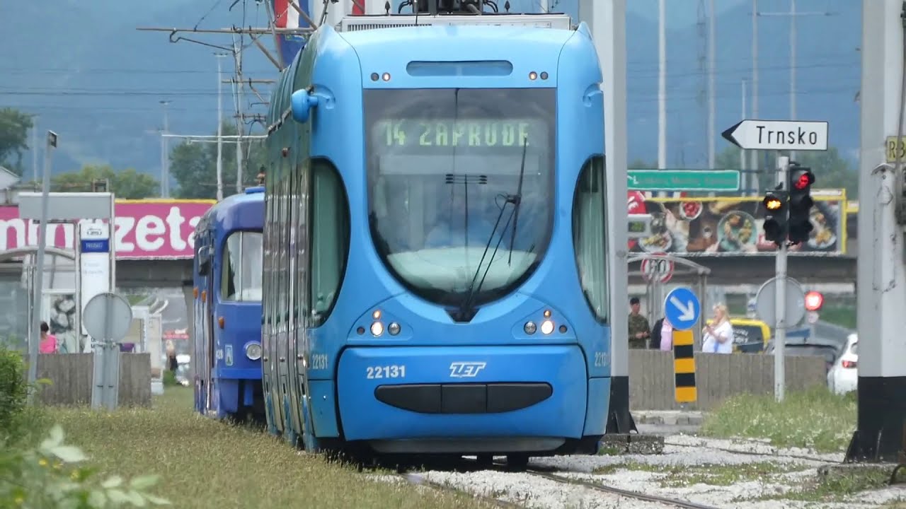 [4K] ZAGREB TRAM - TMK2200 (FAIL TRAM)//Straßenbahnen in Zagreb//Tramvaji u Zagrebu(2021) ZET Zagreb