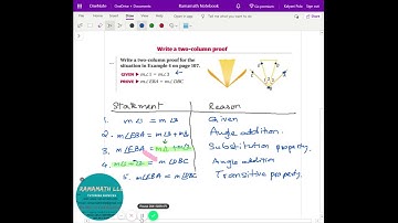 2.6-Prove Statements about Segments and Angles-Geometry