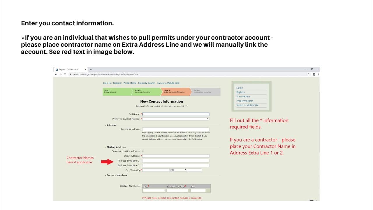 visit permit portal