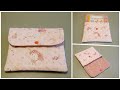 お便り帳・連絡帳入れ|フラップポーチの作り方【入園入学準備】保育園・幼稚園・小学校