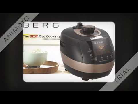 BERG 1100W 5L Multi Function Electric Pressure Cooker by BER