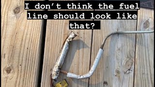 Buick Rendezvous Rusted Fuel Line Replacement