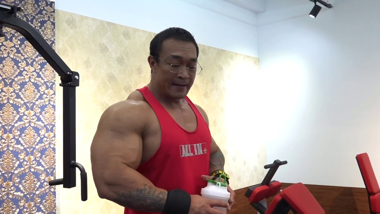 獅王黃建智的麒麟臂日常訓練..手臂訓練沒訣竅..吃進感覺最重要..