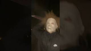 Man gets stab in the face by Mike Myers on his nighttime walk