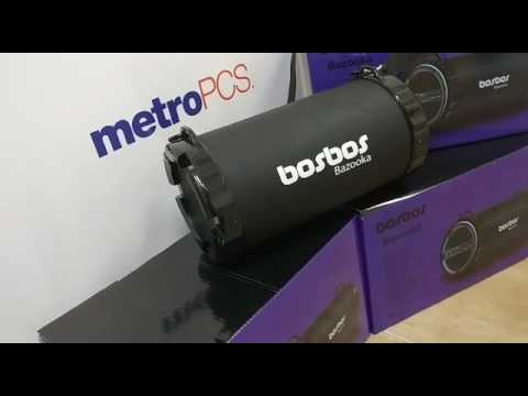 Bosbos bazooka bluetooth speaker Clearance