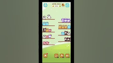 Cat Sort Level 2086 #puzzle_daddy