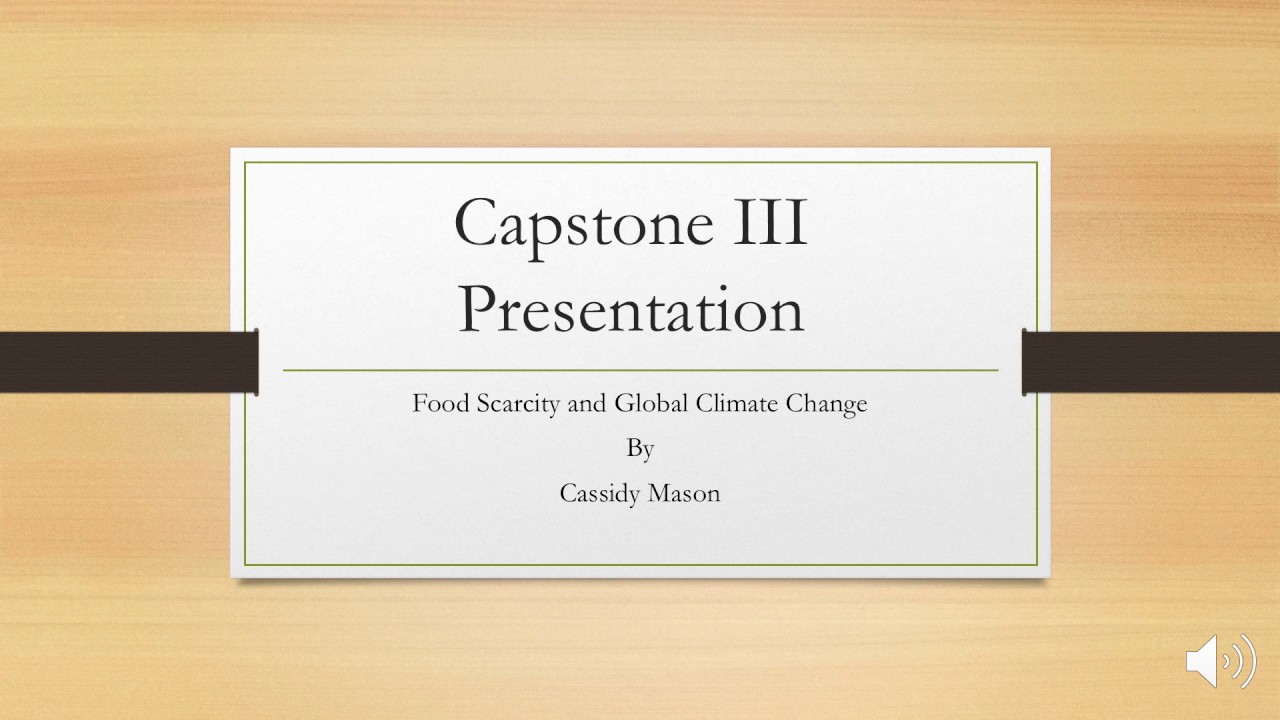 Capstone III Presentation - YouTube