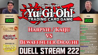 YuGiOh Harpyien Kaiju VS Bewaffneter Drache Donner | YGO deutsch Yu-Gi-Oh! armed dragon thunder deck