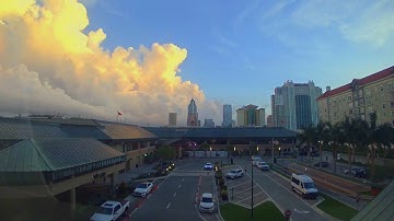 Muggy & Thundery - Downtown Tampa Timelapse, June 2022