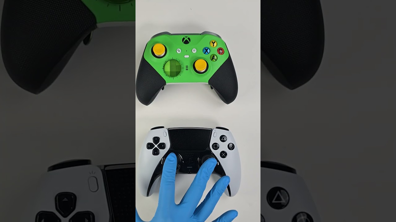 PS5 vs Xbox controller