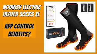 REVIEW (2026): Nodinsy Electric Heated Socks XL. Features