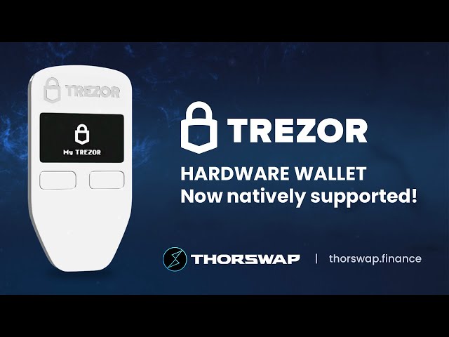 Trezor Hardware Bitcoin Wallet White