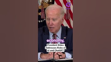 President Biden Addresses AI & ChatGPT Risks #ai #chatgpt