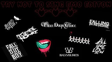 Try not to sing challenge emo edition 🖤