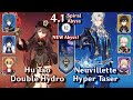 NEW SPIRAL ABYSS 4.1! C0 Neuvillette Taser & C0 Hutao Double Hydro | Spiral Abyss 4.1 - Floor 12 9⭐