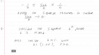 Real Analysis Lecture 9 Part 2: Examples of convergent and divergent sequences