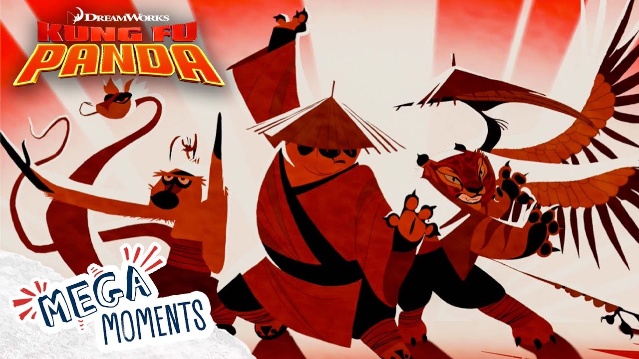 Legend Tells Of A Legendary Warrior... 👊 ⚔️ 🐼 | Kung Fu Panda | Movie Moments | Mega Moments