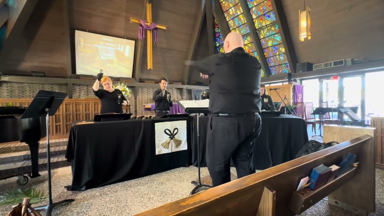 Ah, Holy Jesus for Handbell Quartet and Piano