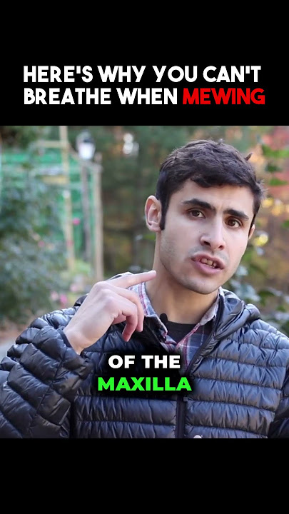 Here's Why You Can't BREATHE While Mewing #mewing #jawline #looksmaxxing #looksmax