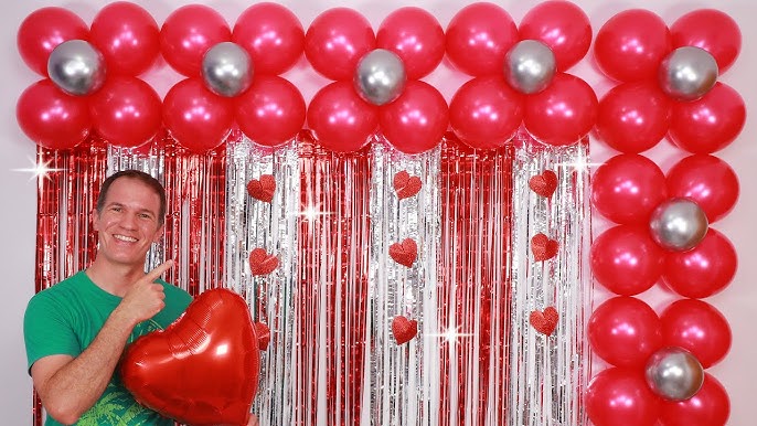 Como decorar una fiesta de cumpleaños con globos  Ideas para decorar una  fiesta de cumpleaños con globos Los materiales que vamos a usar son: Globos  del #9 color morado, color rosa