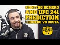 Robert Whittaker talks about fighting Romero and gives his prediction for Romero vs Costa at UFC 241