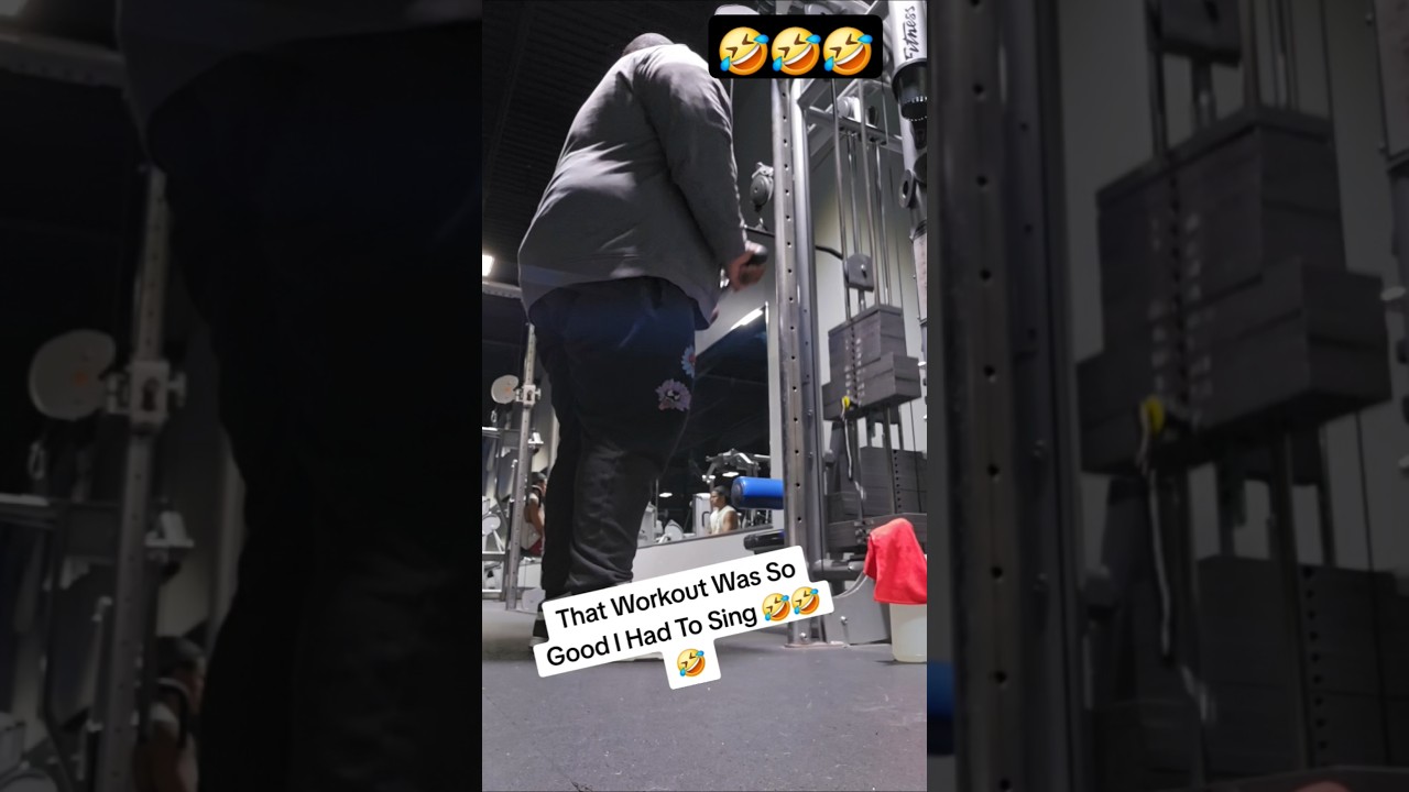 Workout was so good...had to sing about it 