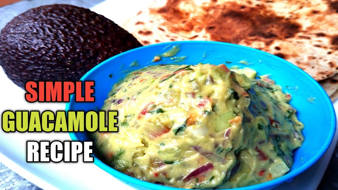 HOW TO SIMPLY MAKE THE BEST GUACAMOLE YouTube