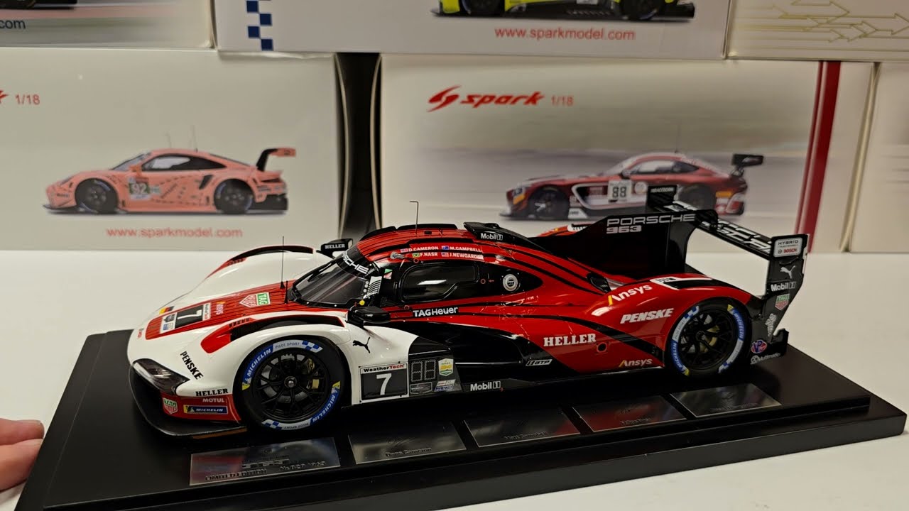 SKY194: PORSCHE 963 MODEL 1:18 2024 DAYTONA WINNER by SPARK