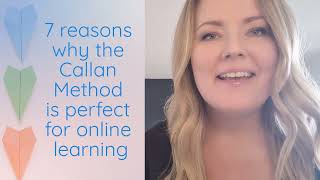 7 reasons why the Callan method is the best for learning