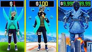 $1 KAKASHI to $1,000,000 SUSANO KAKASHI in GTA 5!