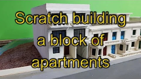 Scratch Building a Block of Apartments | Ħal-Zuzzu Model Railway (Ep16)