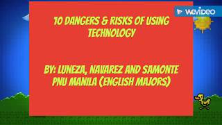 Dangers and Risks of Using Technology