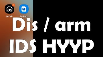 How to arm and disarm the IDS HYYP system